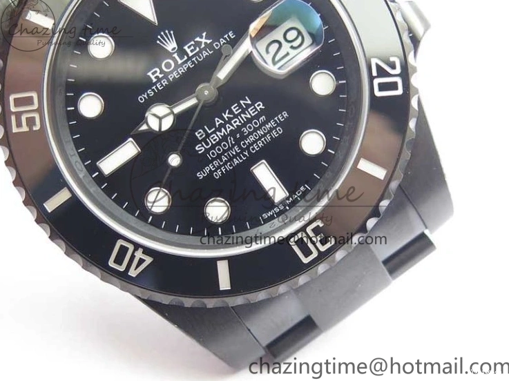 Steel V6F VS3135 1:1 V2 904L DLC Edition Submariner Black 116610 Blacken Best 0519